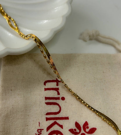 Bead and Band Bracelet