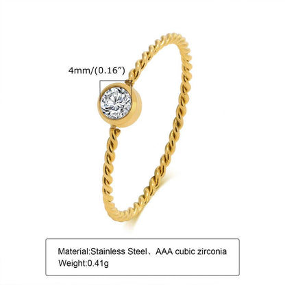 Petite Sparkle Ring