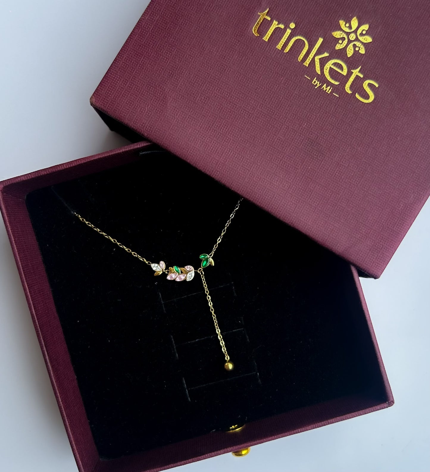 Rainbow Vine Necklace