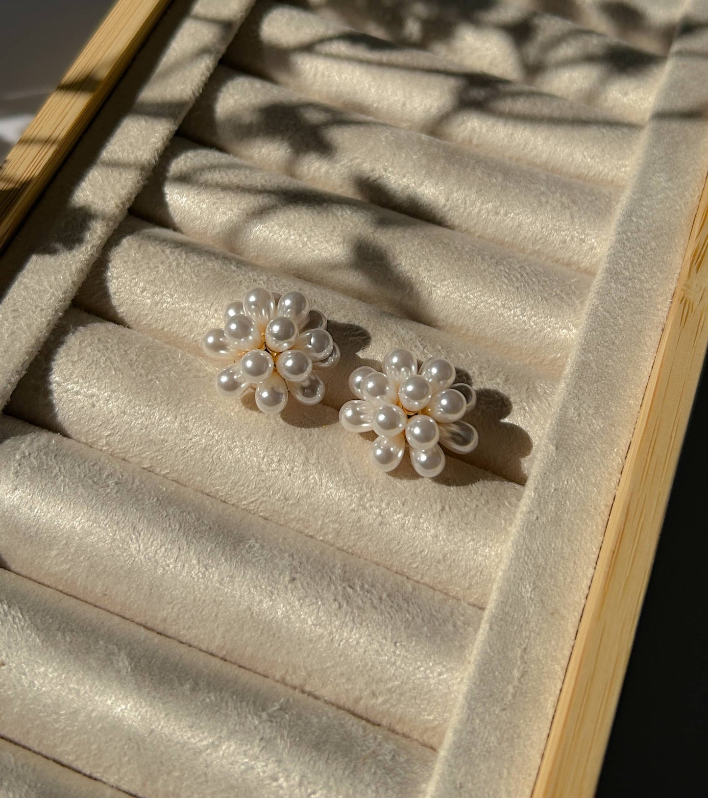 Moonlit Bloom Studs