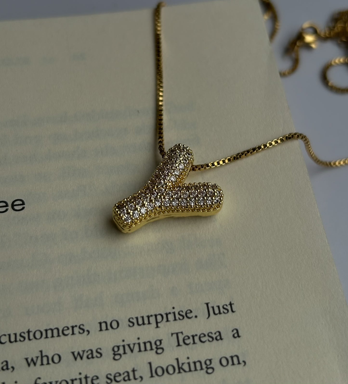 Bold Chic Initials Necklace