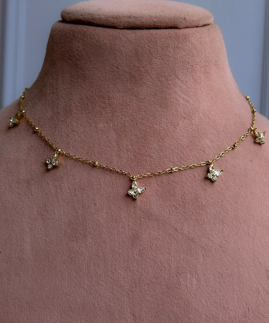 Moonlit Wings Necklace