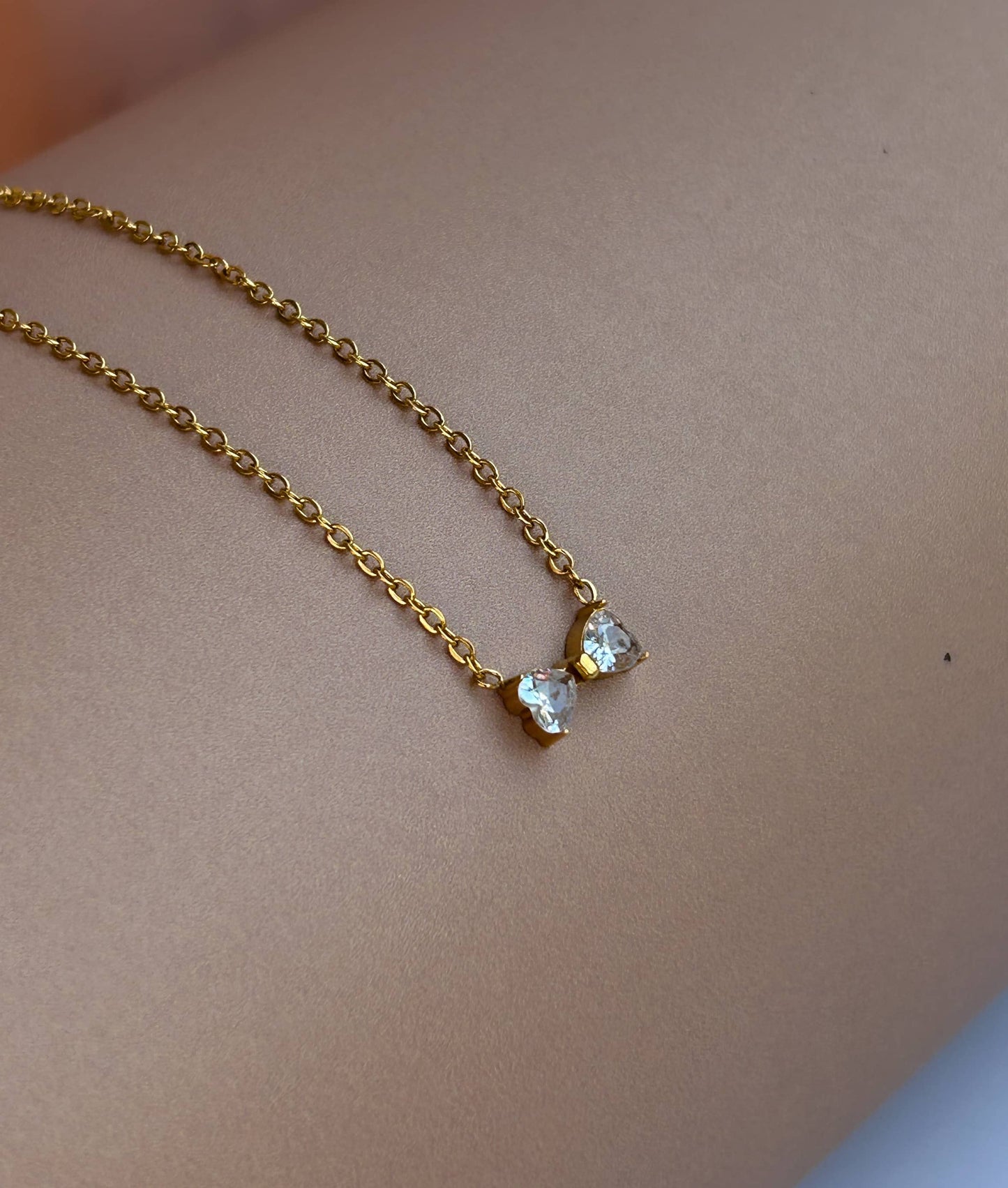 Charm Bow Necklace