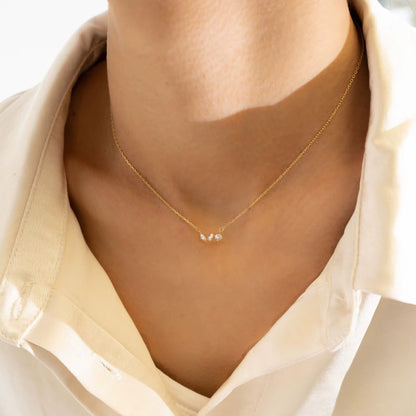 Crystal Thread Necklace