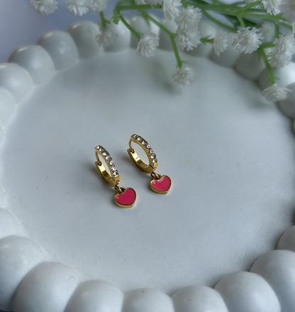 Blush Love Hoops