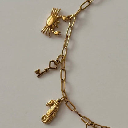 Beach Charm Necklace