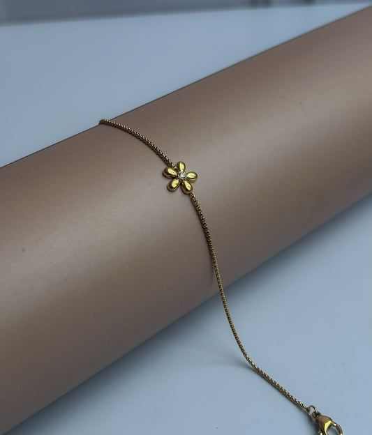 Golden Flora Bracelet