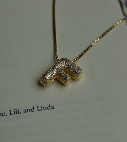 Bold Chic Initials Necklace