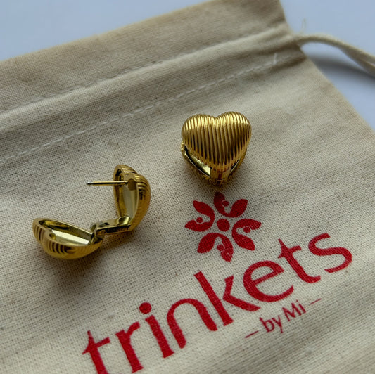 Mirror Hearts Earrings