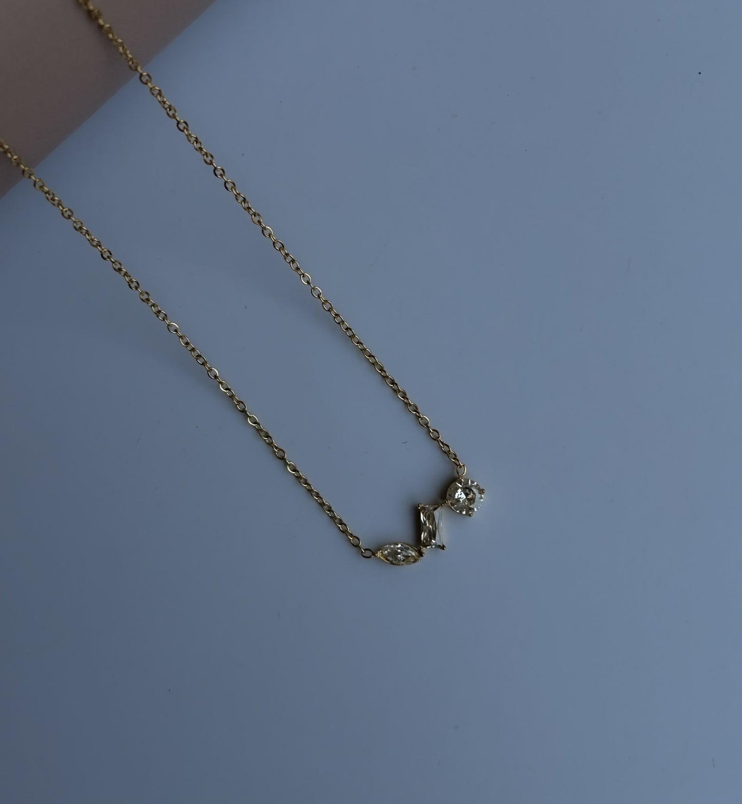 Crystal Thread Necklace