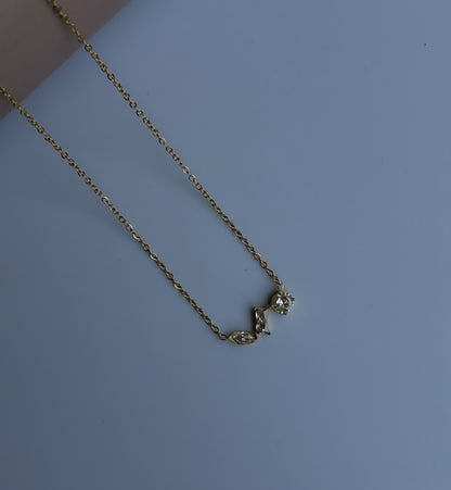 Crystal Thread Necklace