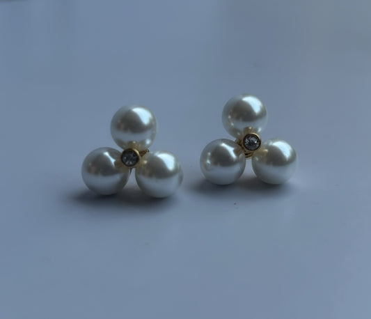 Ivory Glow Studs