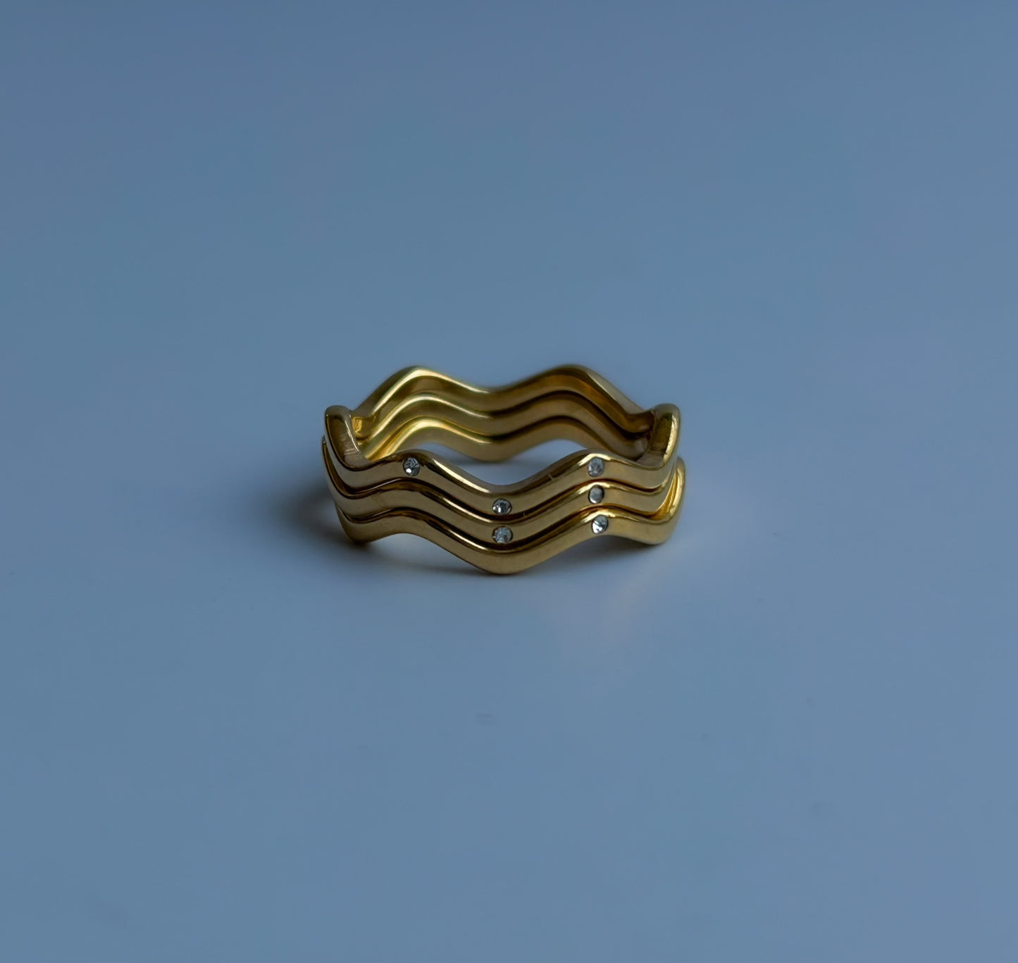 Swirl Edit Ring (Set of 3)