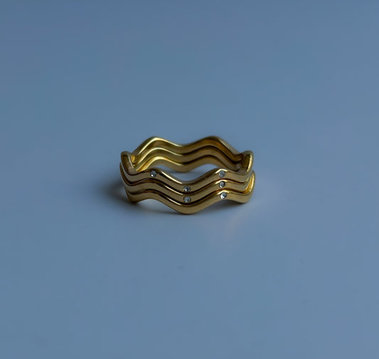 Swirl Edit Ring (Set of 3)