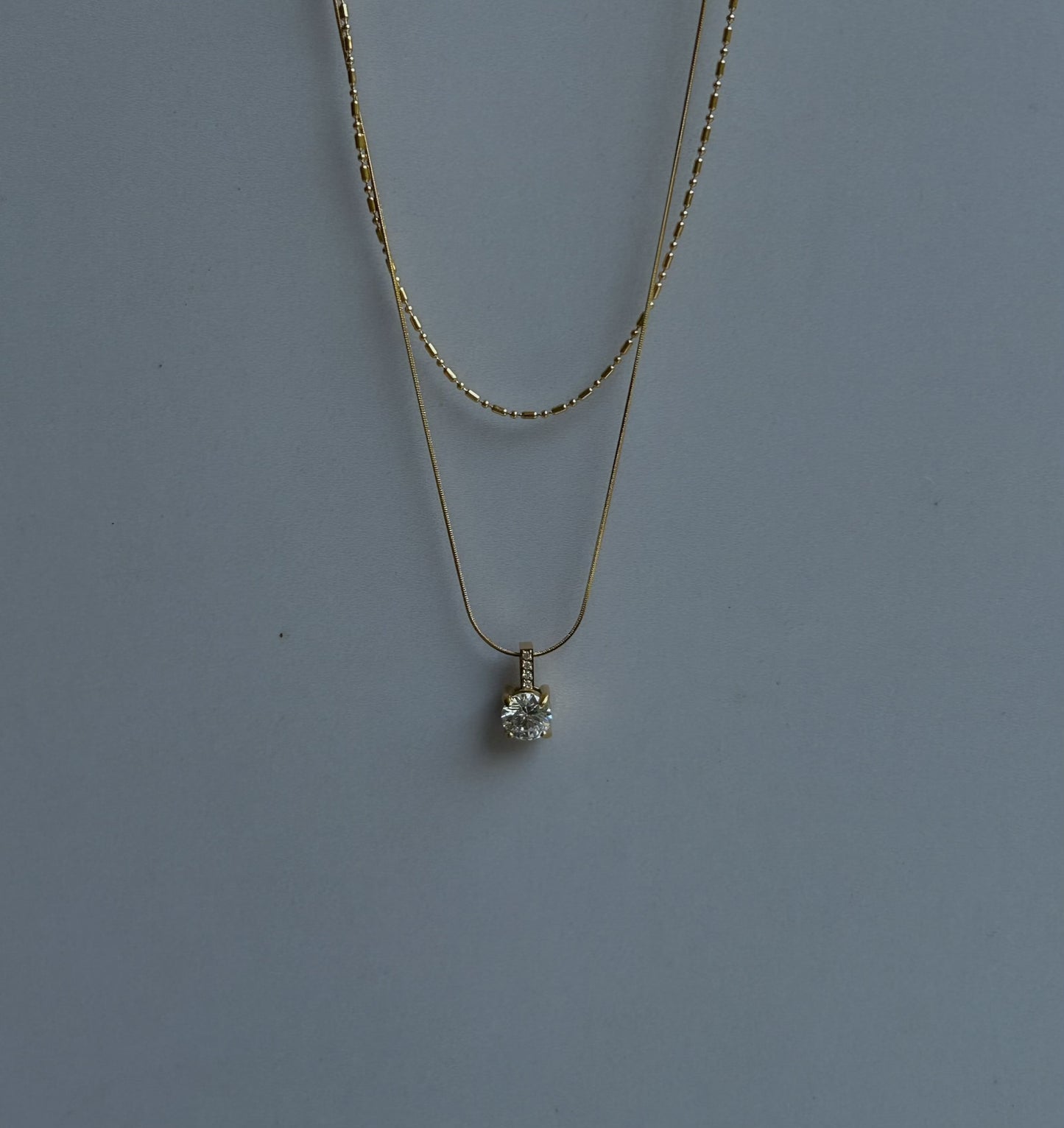 Solo Shine Layered Necklace