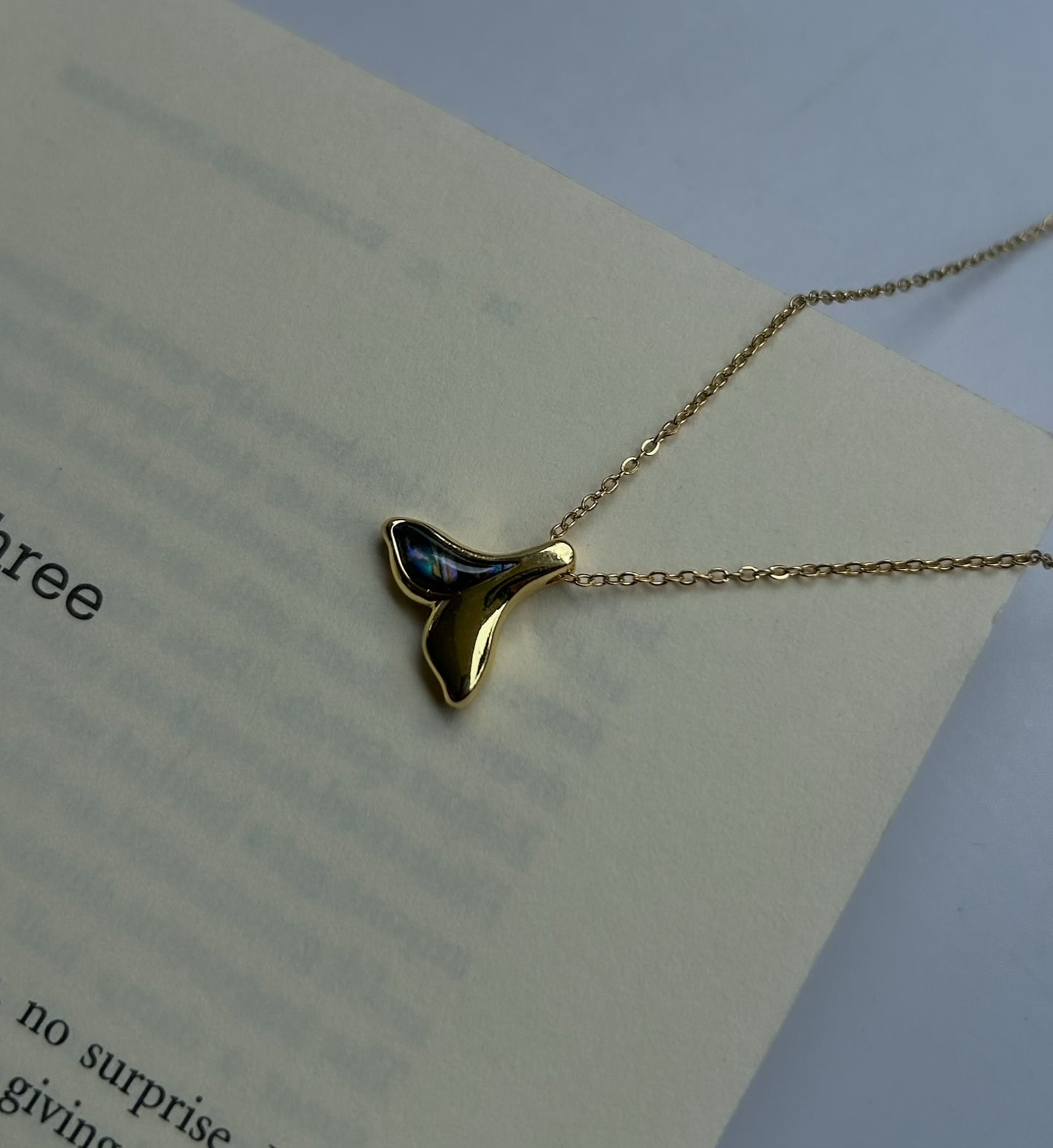 Dolphin Tail Necklace