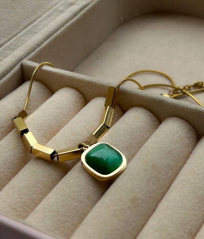 Green Aura Necklace