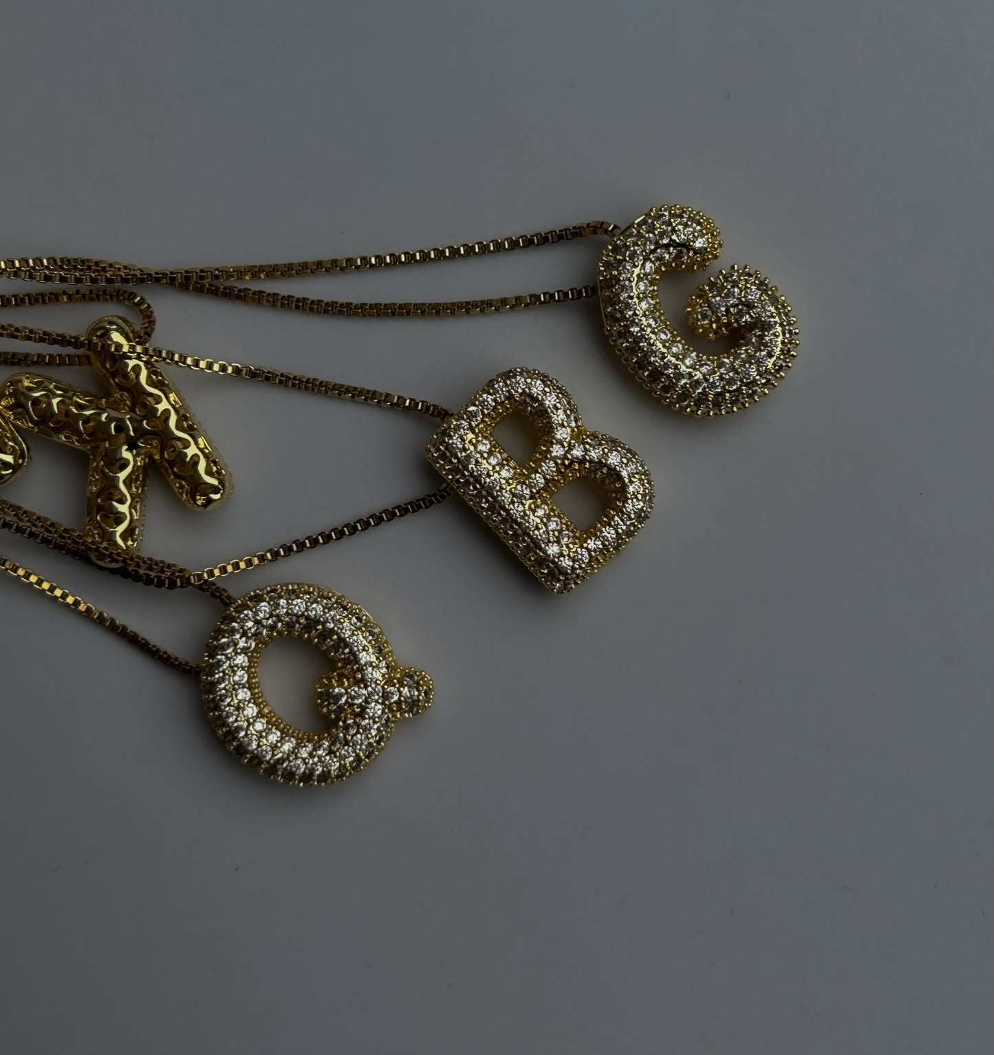 Bold Chic Initials Necklace