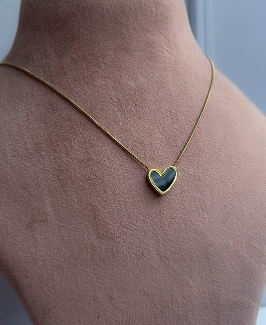 Eclipse Heart Necklace