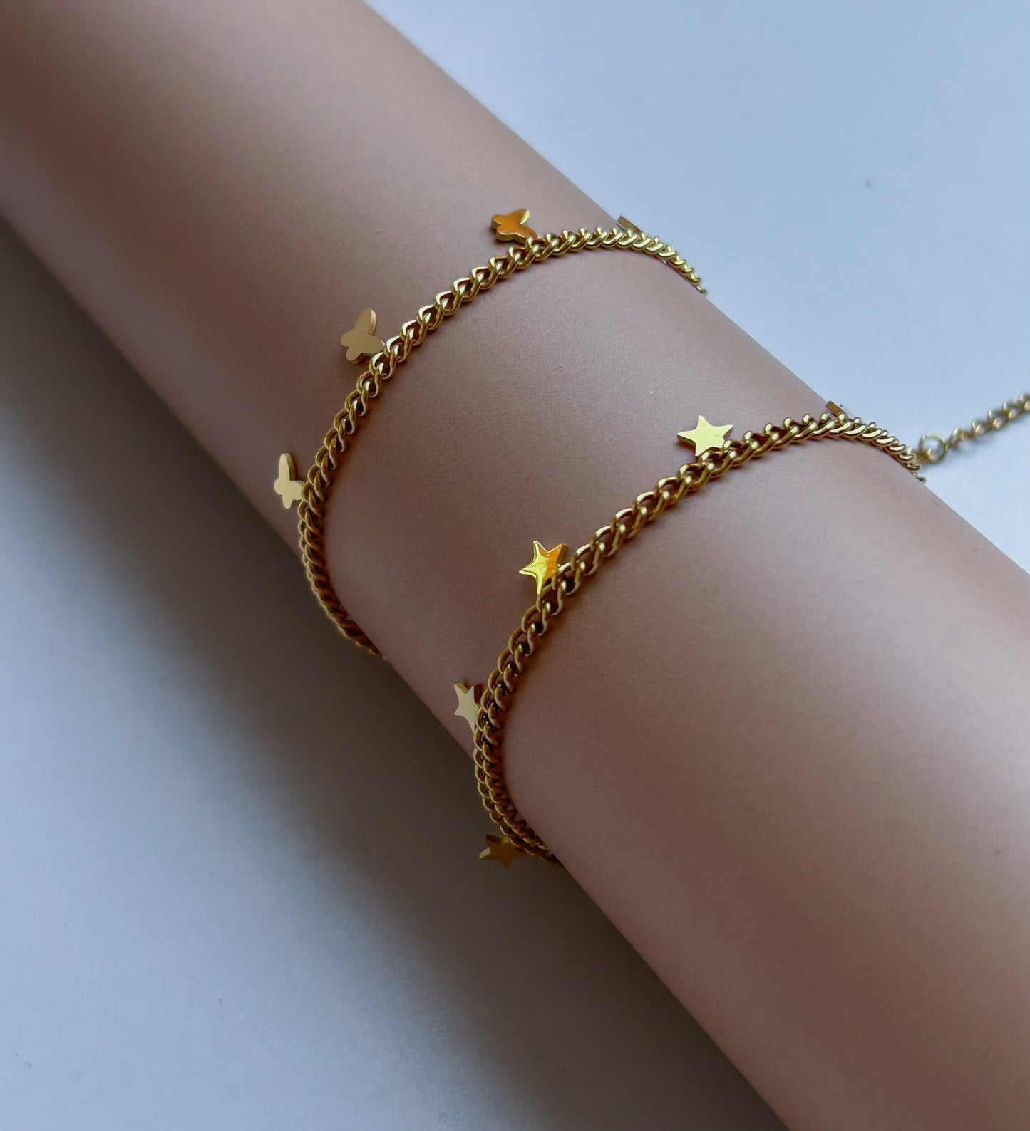 Astral Wings Anklets