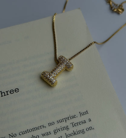 Bold Chic Initials Necklace
