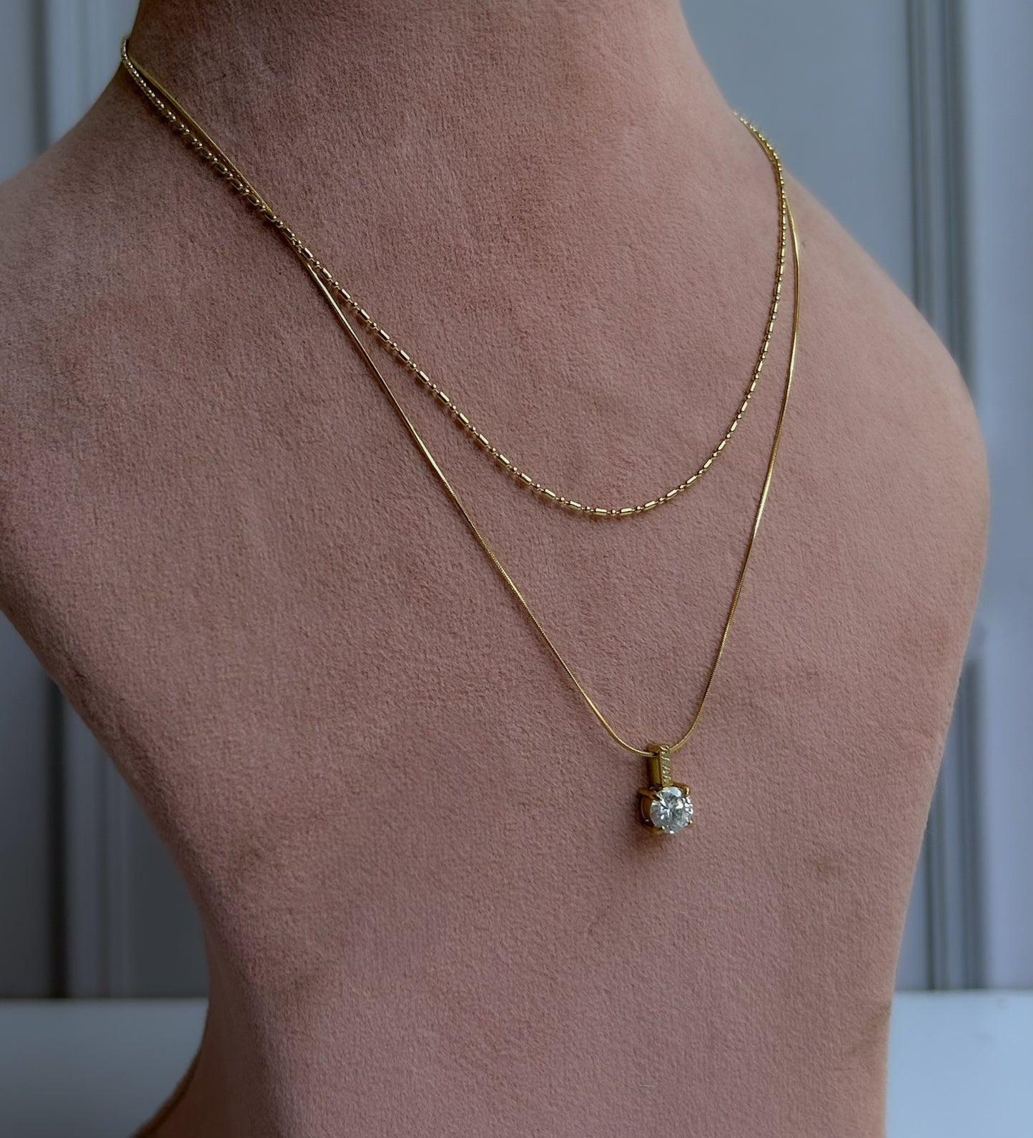 Solo Shine Layered Necklace