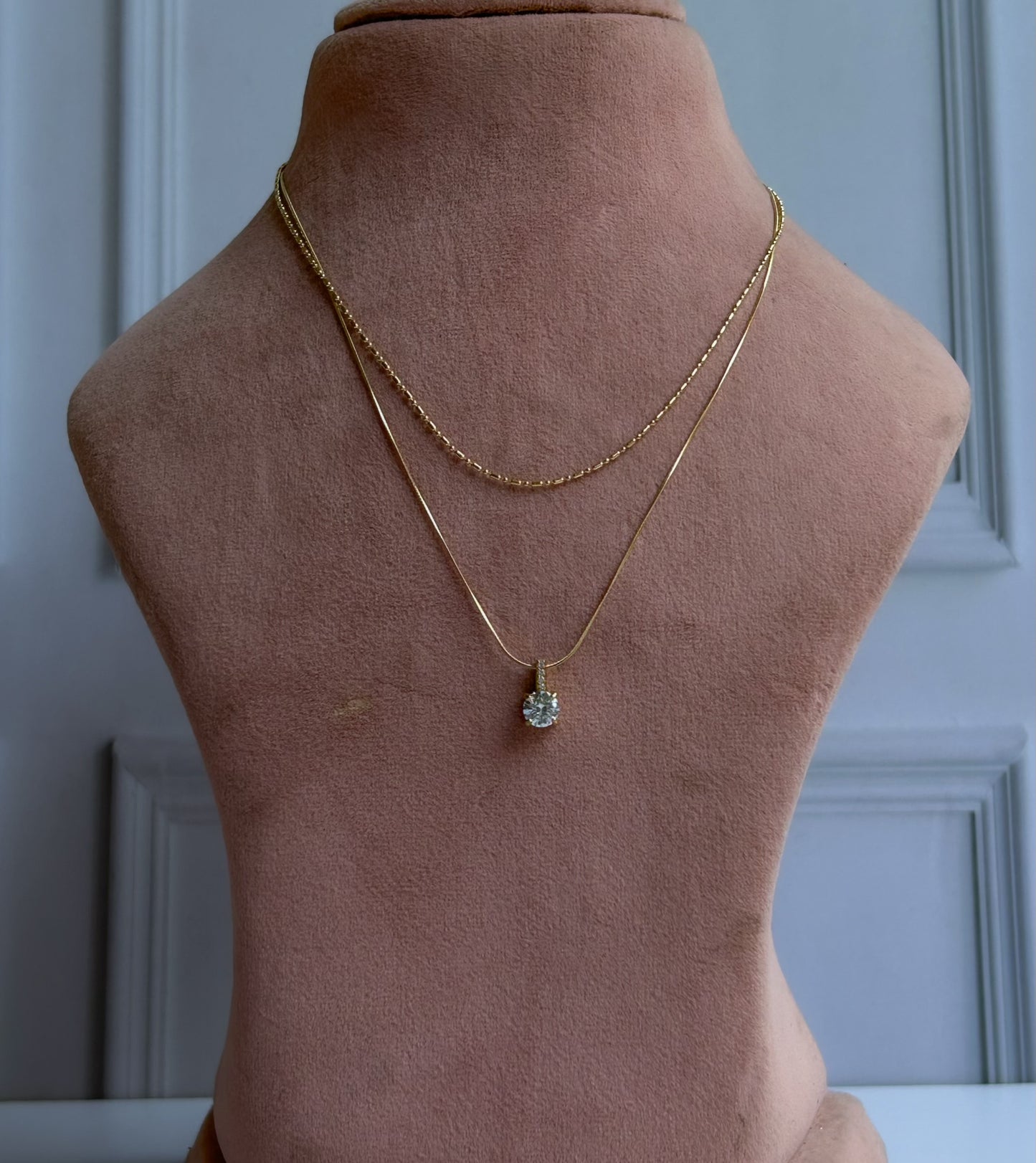 Solo Shine Layered Necklace