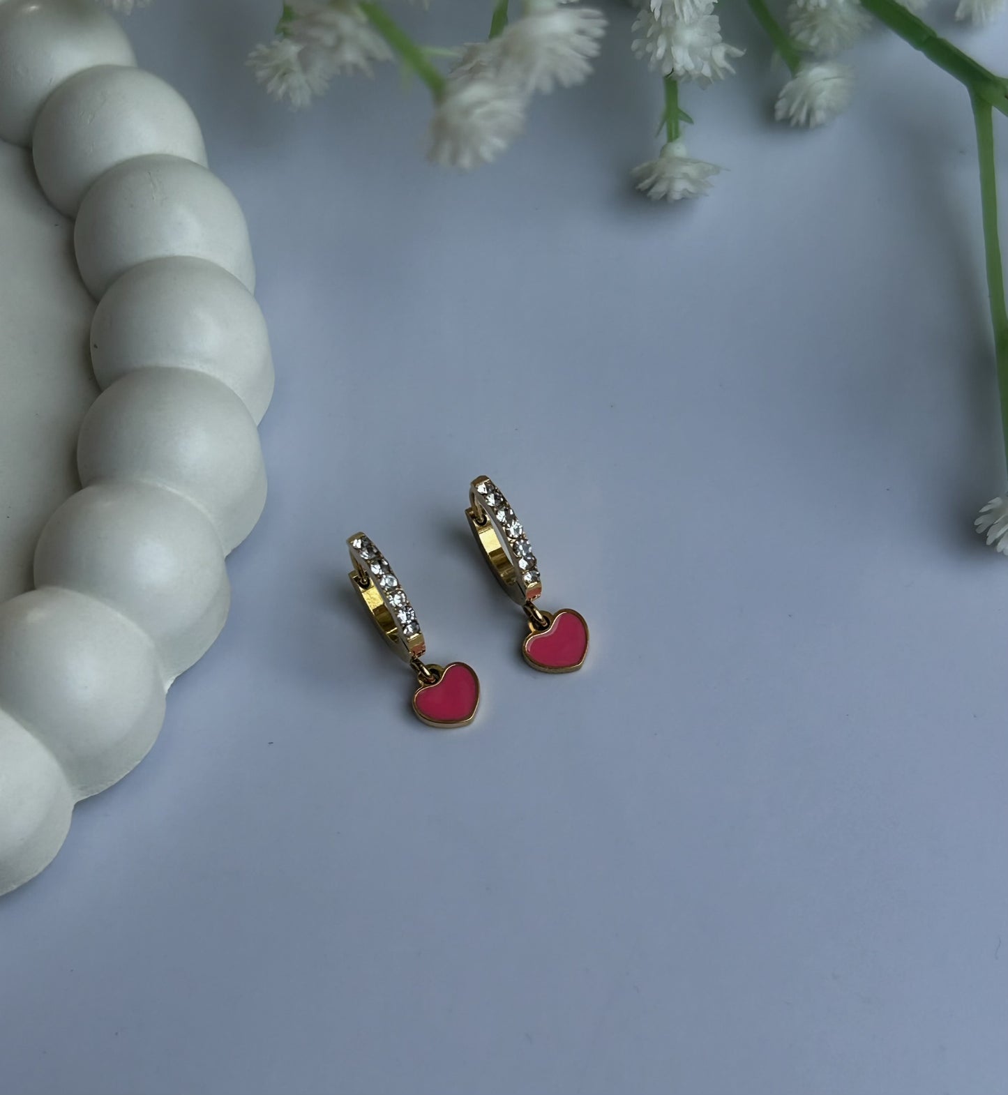 Blush Love Hoops
