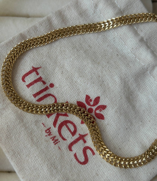 Gold Torque Necklace