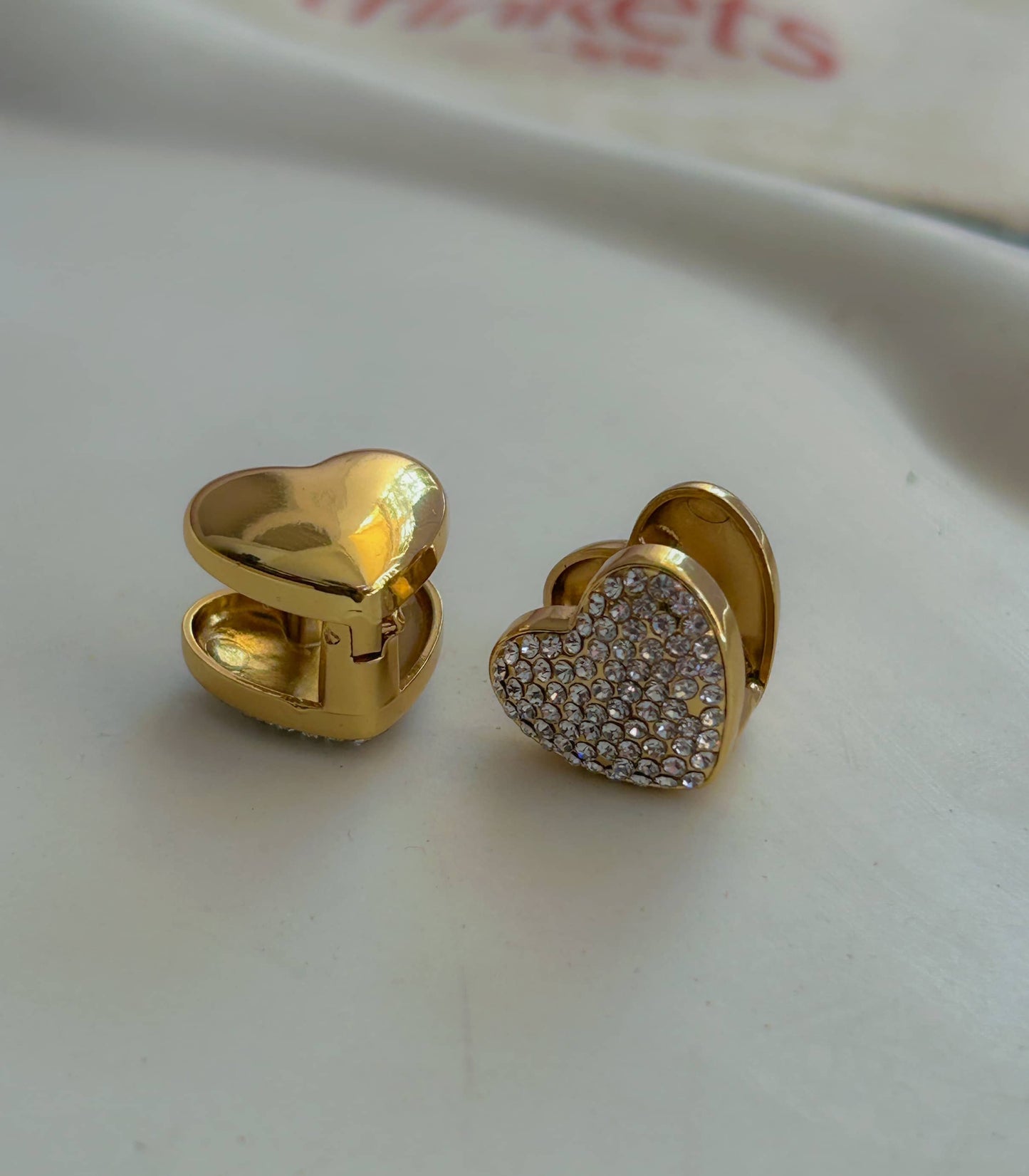 Flip-side Love Earrings ( Reversible)
