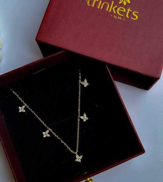 Moonlit Wings Necklace