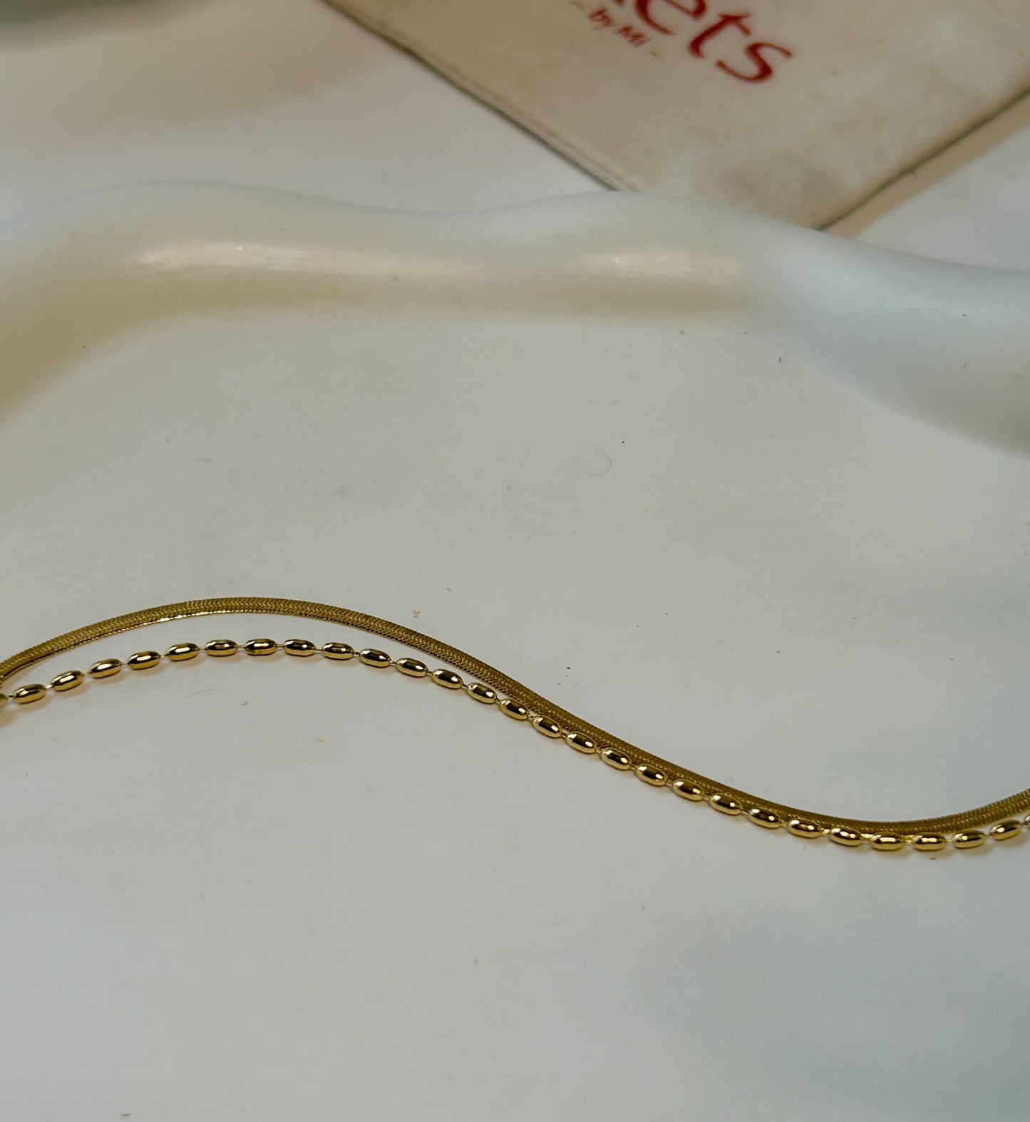 Bead and Band Bracelet