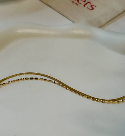 Bead and Band Bracelet