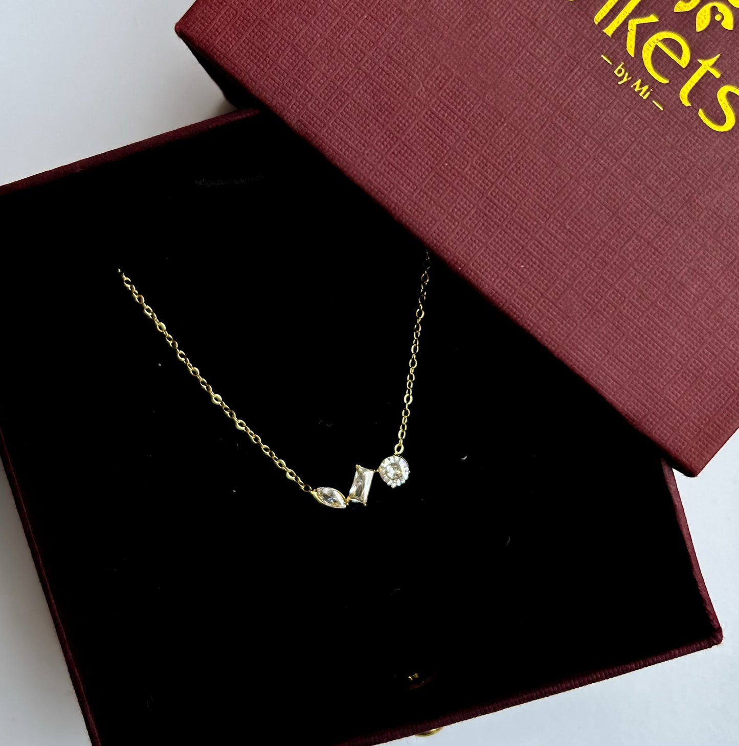 Crystal Thread Necklace